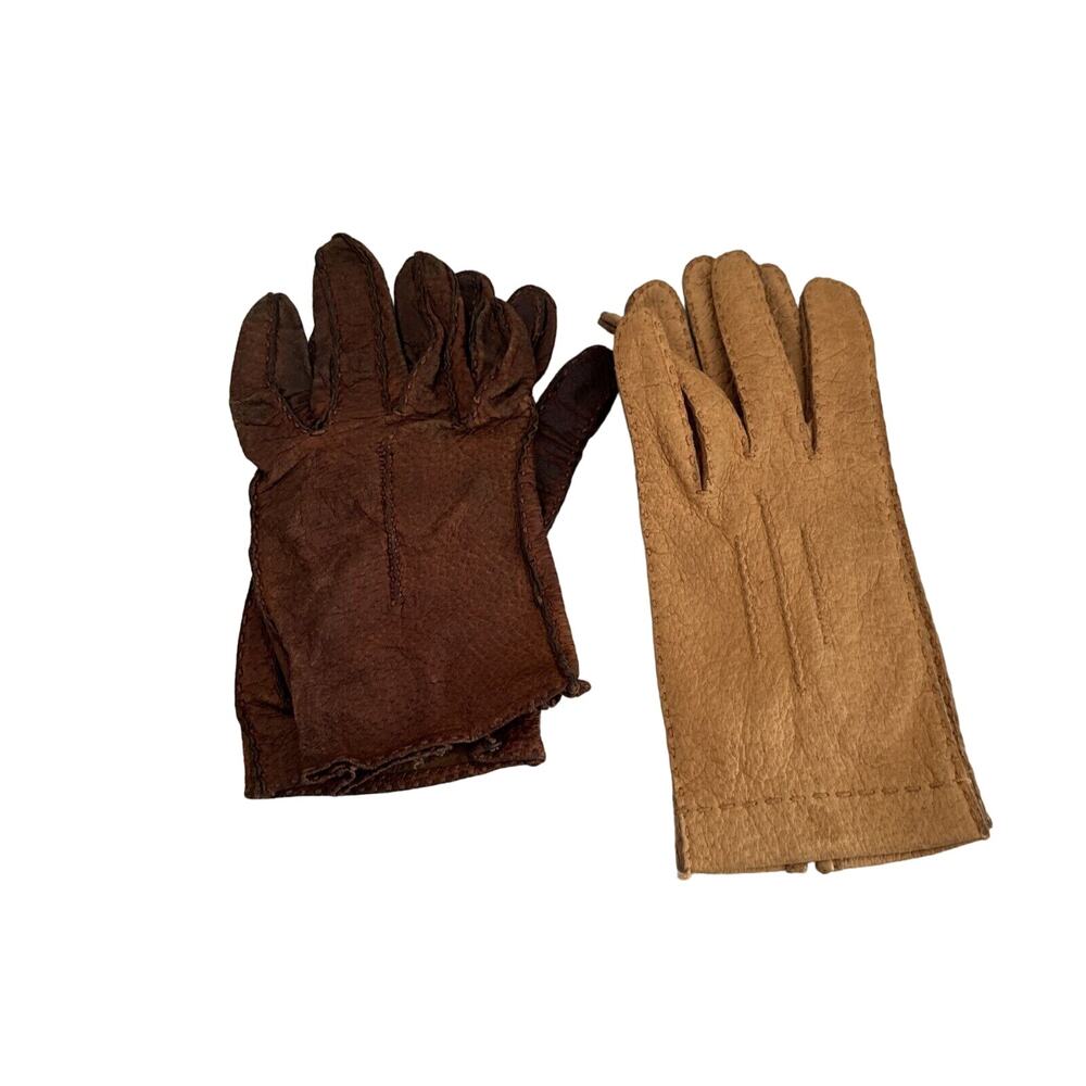 VTG Ladies Leather Gloves 7.0 & 7.5